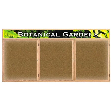 United Visual Products Open Faced Traditional Rounded Corkboard UV642ARC-BLACK-BLACK